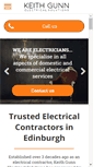 Mobile Screenshot of electricianinedinburgh.com